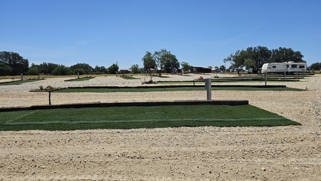 pull thru units at brownwood tx rv park